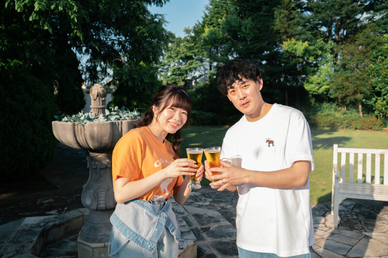 リラックスガーデンショット