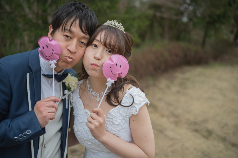 おちゃめな笑顔も良い思い出