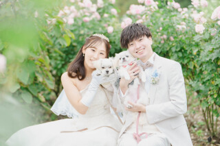 ～いばらきフラワーパーク～愛犬と過ごすしあわせフォトウェディング