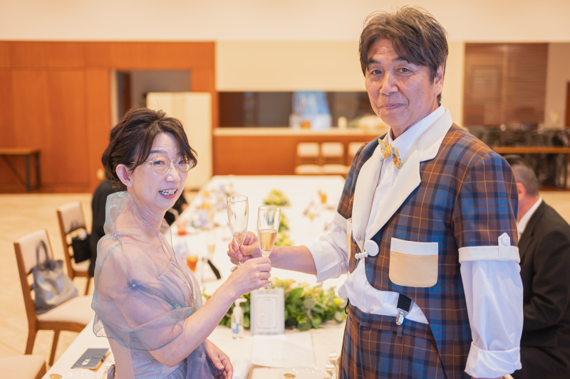 おふたりらしさ満点の披露宴