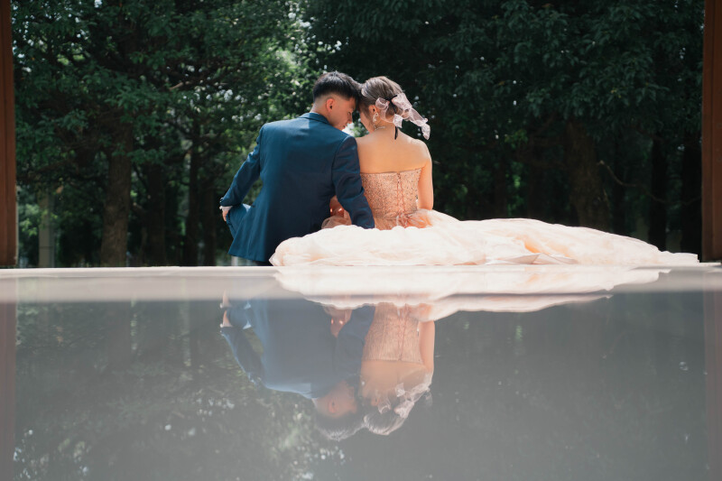 映るふたりの絆