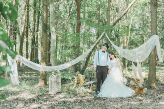 森のロケーションで残す特別な瞬間