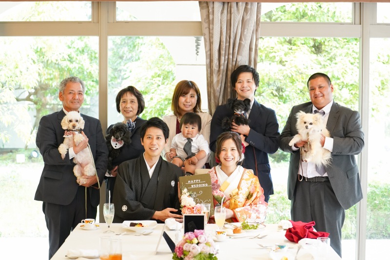 アンシャンテ/アルシェ 龍ケ崎店_ペットと一緒に撮影できる