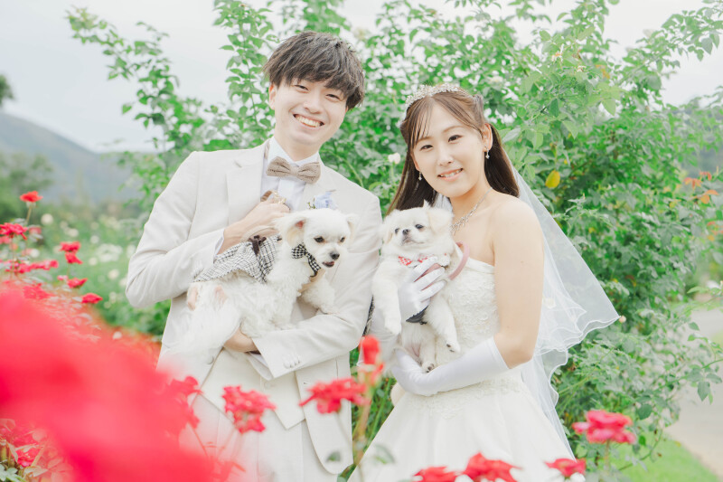 アンシャンテ/アルシェ 龍ケ崎店_ペットと一緒に撮影できる