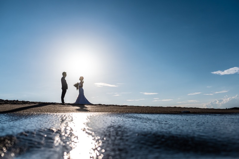 逆光が織りなす幻想的な空間!