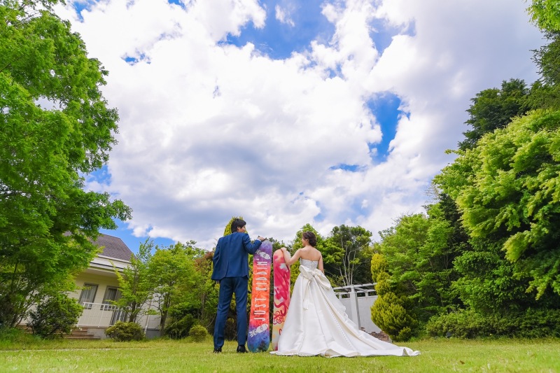 アンシャンテ/アルシェ 龍ケ崎店_ガーデンで撮影できる