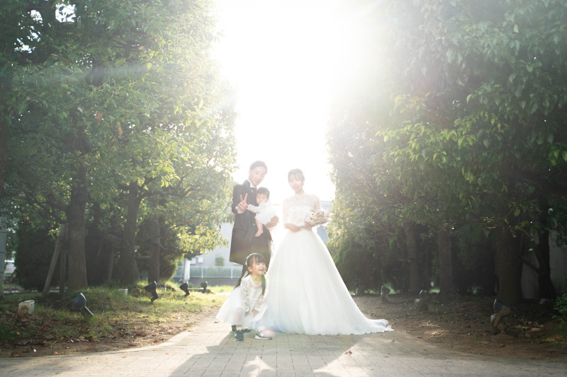 アンシャンテ/アルシェ 龍ケ崎店_ガーデンで撮影できる