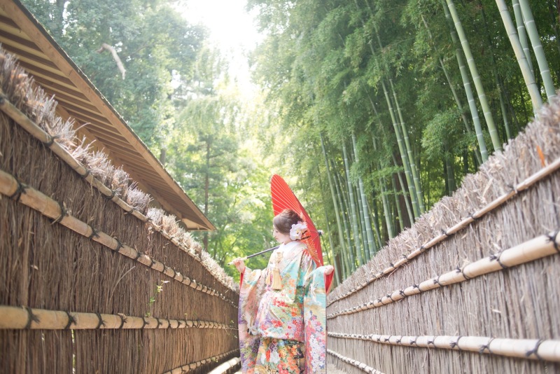 アンシャンテ/アルシェ 龍ケ崎店_庭園で撮影できる