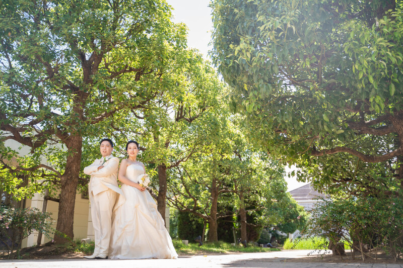 アンシャンテ/アルシェ 龍ケ崎店_ガーデンで撮影できる