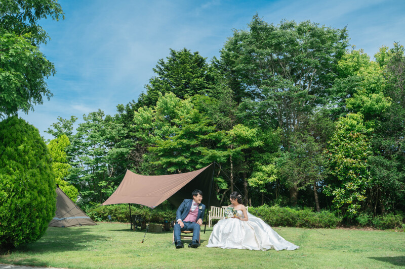 やりたいが全て叶う!アルシェ限定★全カットデータ付き!洋装と和装の合計3着撮影★チャペルもガーデンも使えて式場を1日貸切プラン!