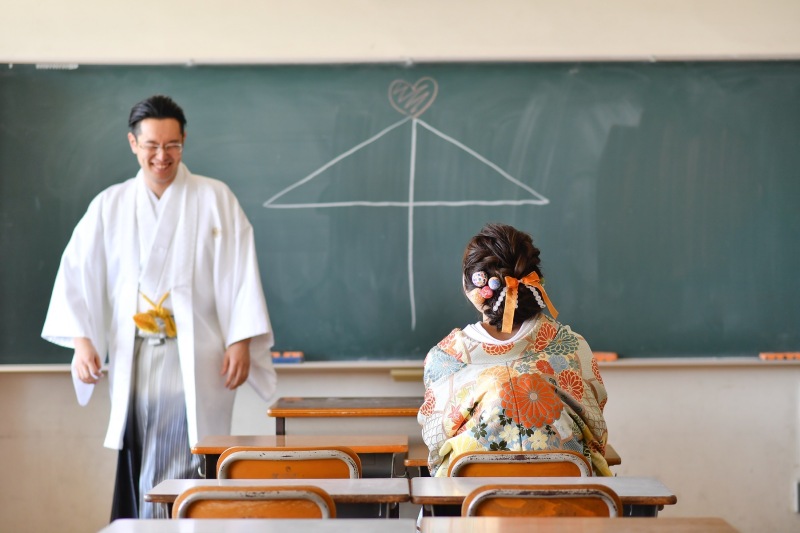 photorait限定【学校ロケーション撮影プラン】2人の思い出の学校や、出会った学校での撮影プラン