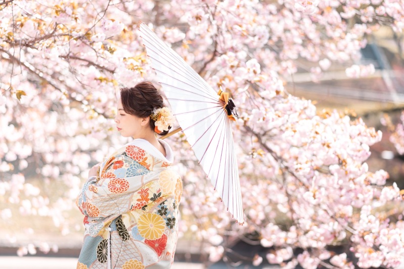 2026年撮影 早割!先行予約 2-3月に叶う桜フォト 「河津桜ロケーションフォトウェディング」