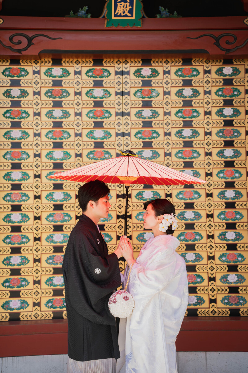 【7〜9月中の撮影限定】大杉神社ロケプラン★本格和装&厳かな雰囲気でお二人だけでなく大切な方とも撮影できる!