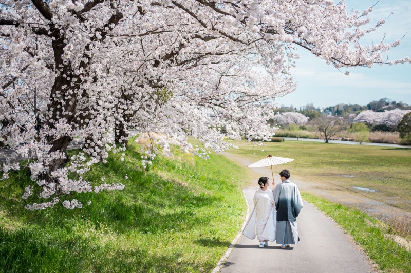 2026年撮影 早割!先行予約 2-3月に叶う桜フォト 「河津桜ロケーションフォトウェディング」