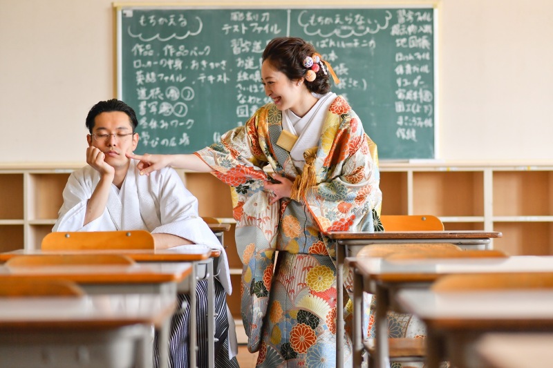 photorait限定【学校ロケーション撮影プラン】2人の思い出の学校や、出会った学校での撮影プラン