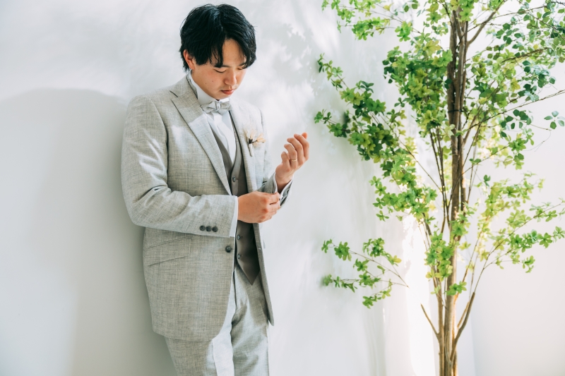 新郎さんソロショット