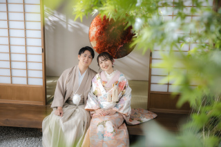 屋内庭園スタジオ撮影！