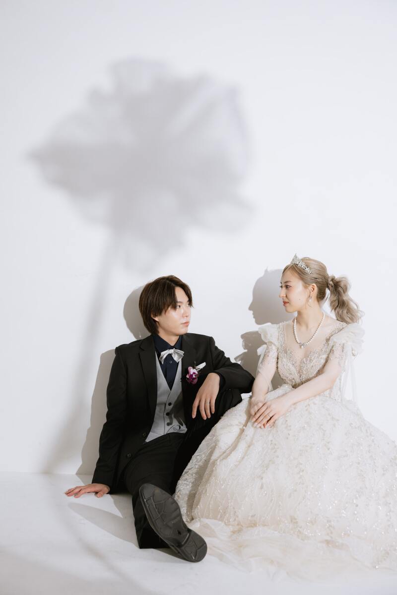 シンプルな背景から