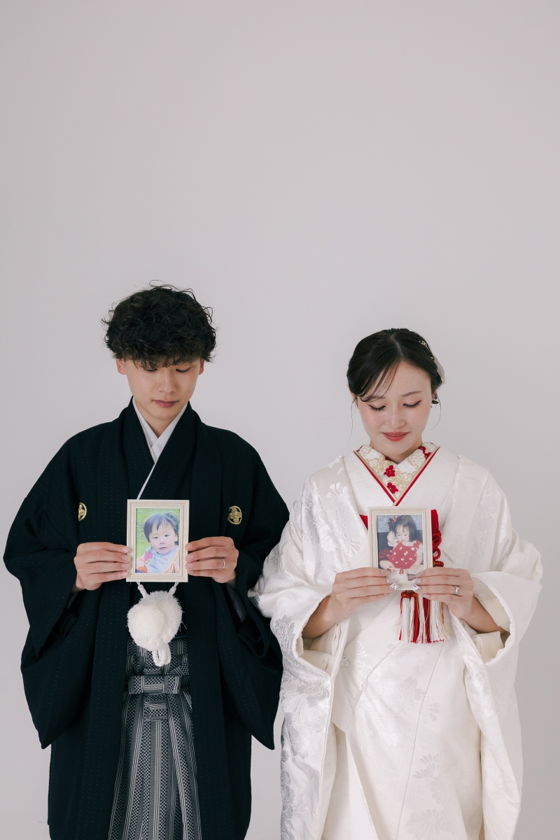 幼少期の写真と