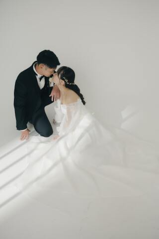 ホワイト×ブラックでオシャレ可愛く♪