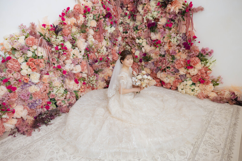 キラキラのドレス