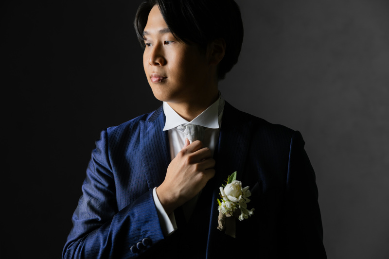 ご新郎様のソロショット！