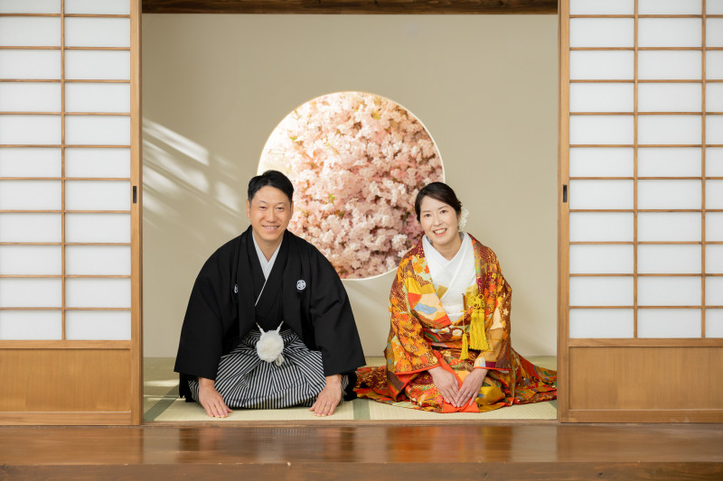 お辞儀ショット