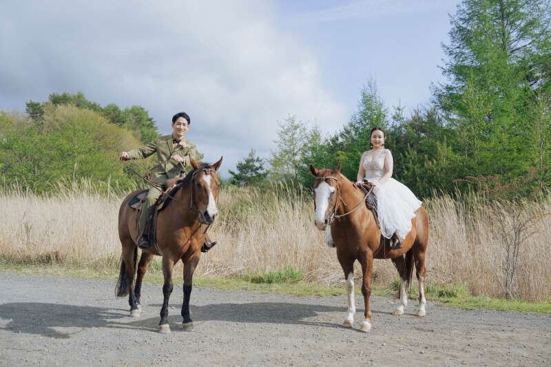 乗馬でステキな写真を