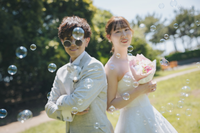 シャボン玉ピント