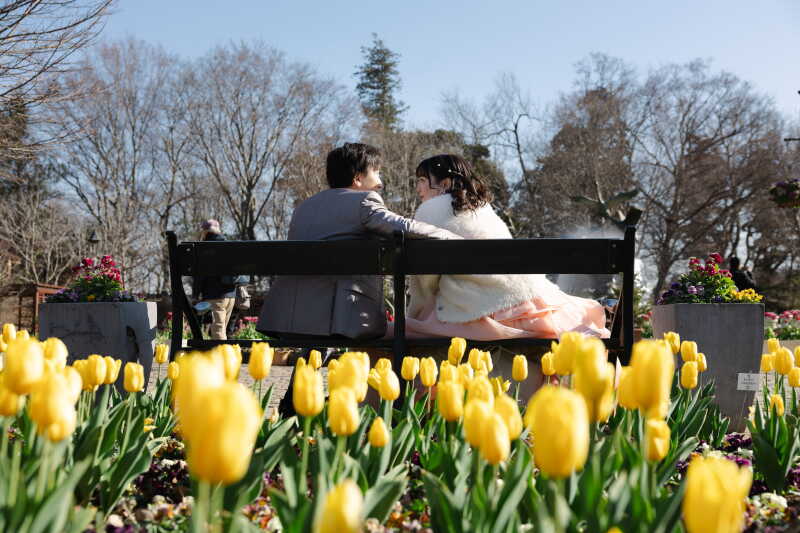 ベンチショット