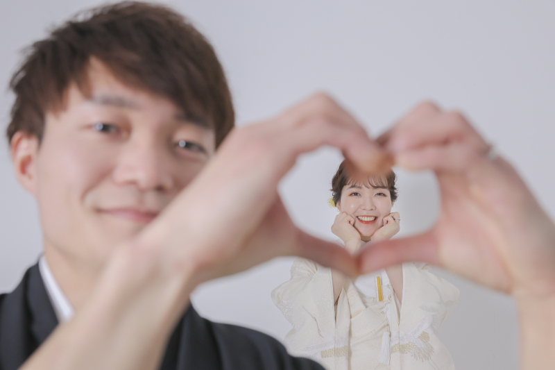 ハート。ご新郎様バージョン。
