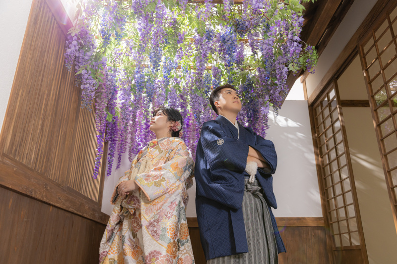 下から見上げて