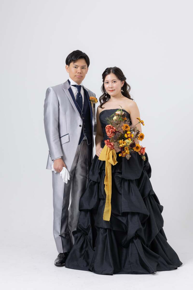 ハウススタジオでドレスにお着替え！