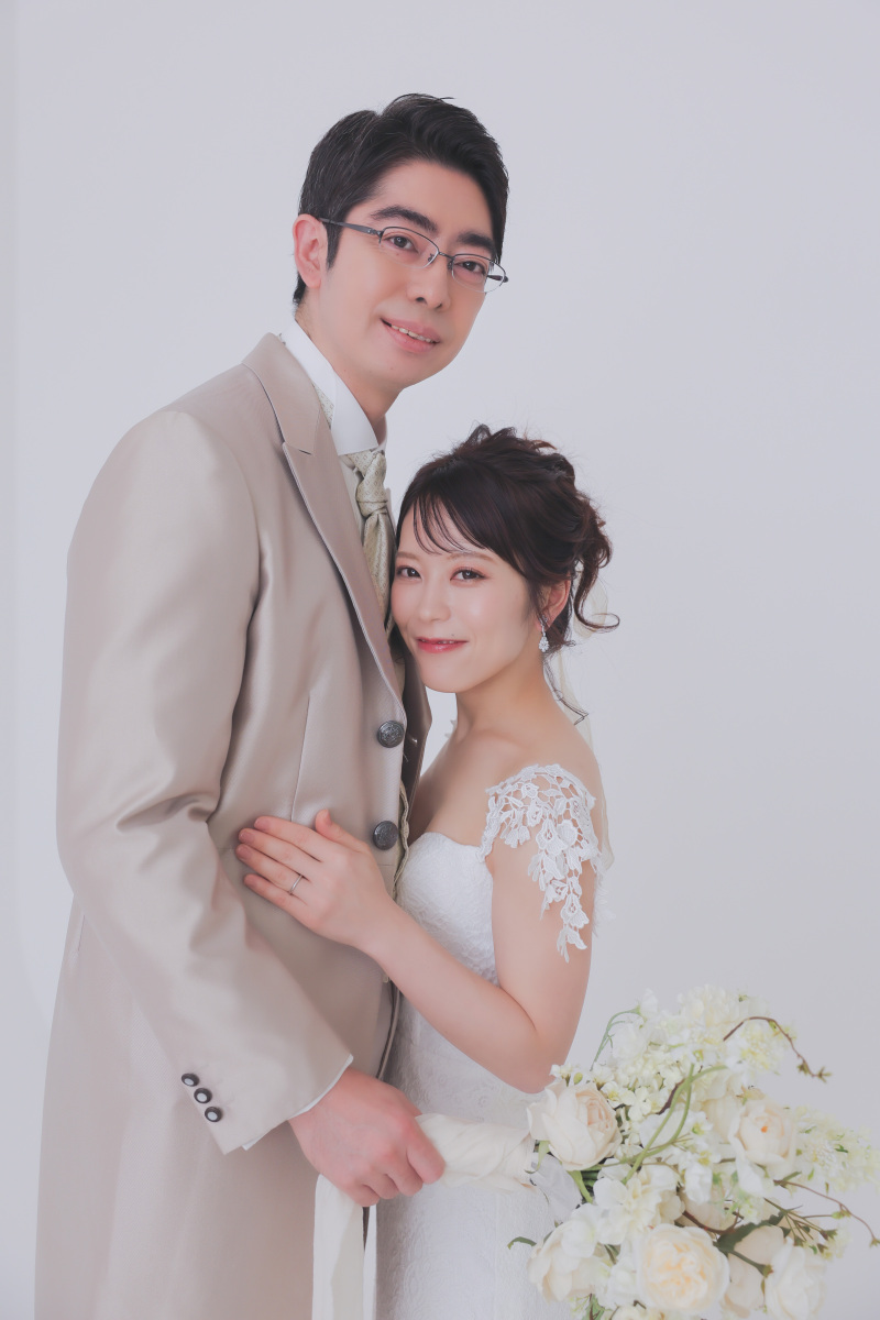 シンプルな背景も◎