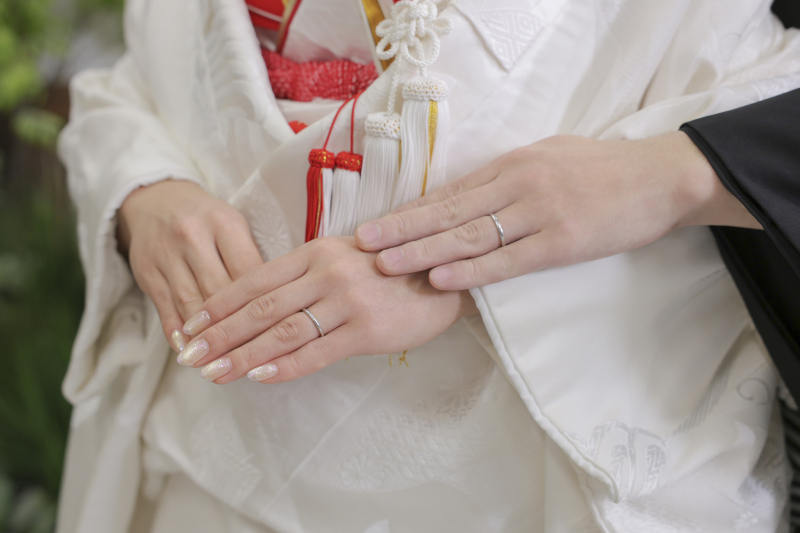 手元ショット。