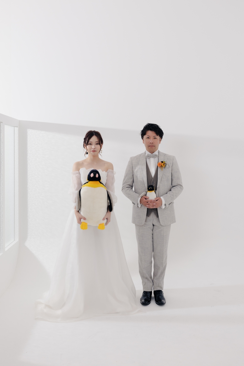 ペンギンたちと