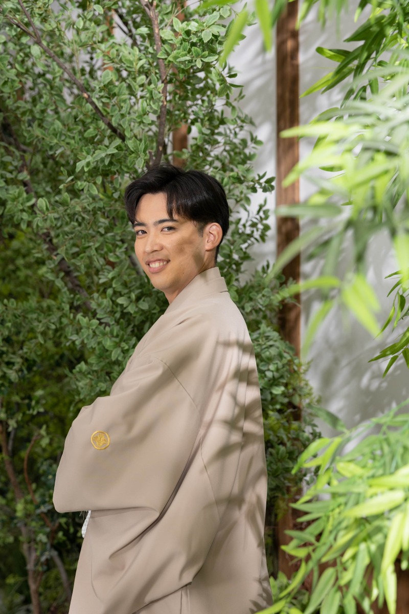 ご新郎様のソロショット