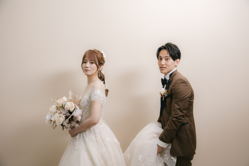 ベージュ背景！