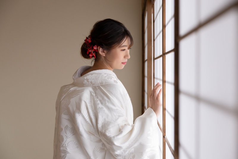 白無垢で儚く