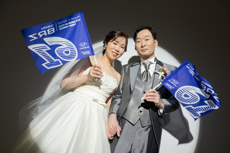 ハウススタジオで二人の思い出と一緒に！