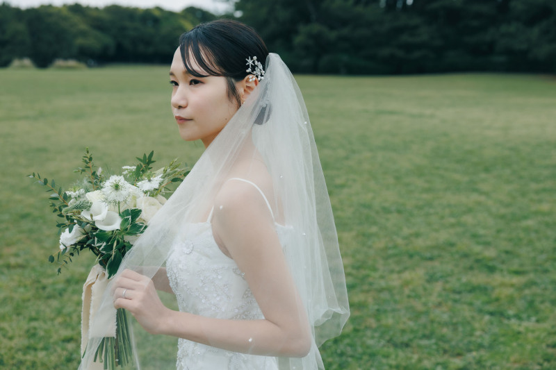 新婦さんソロショット