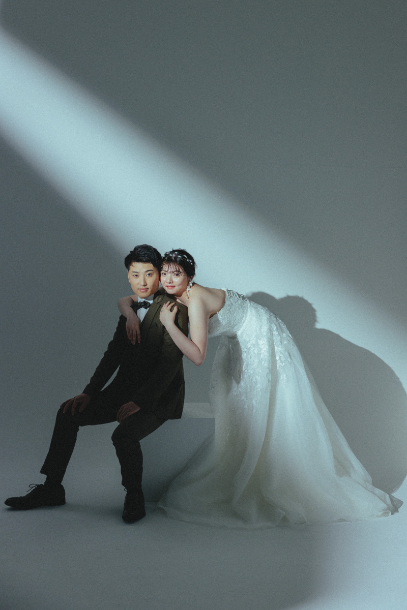 スタジオ撮影は光を自由に動かせます