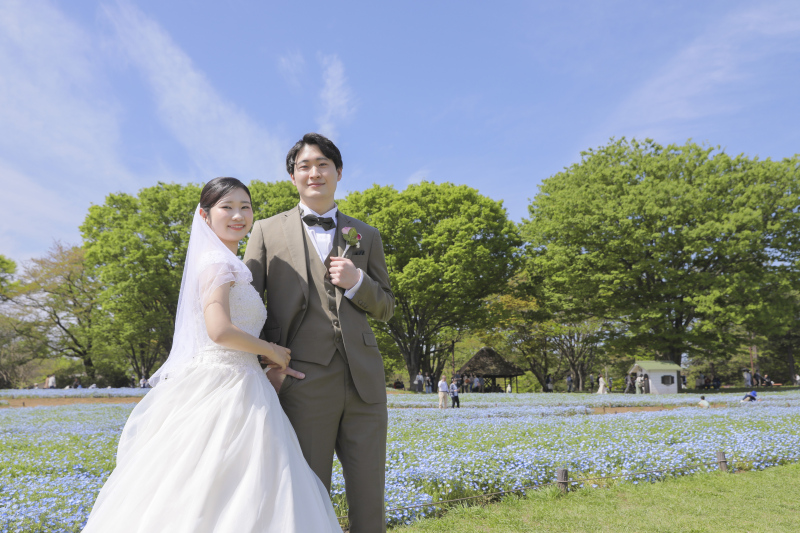 指名撮影でネモフィラ撮影!