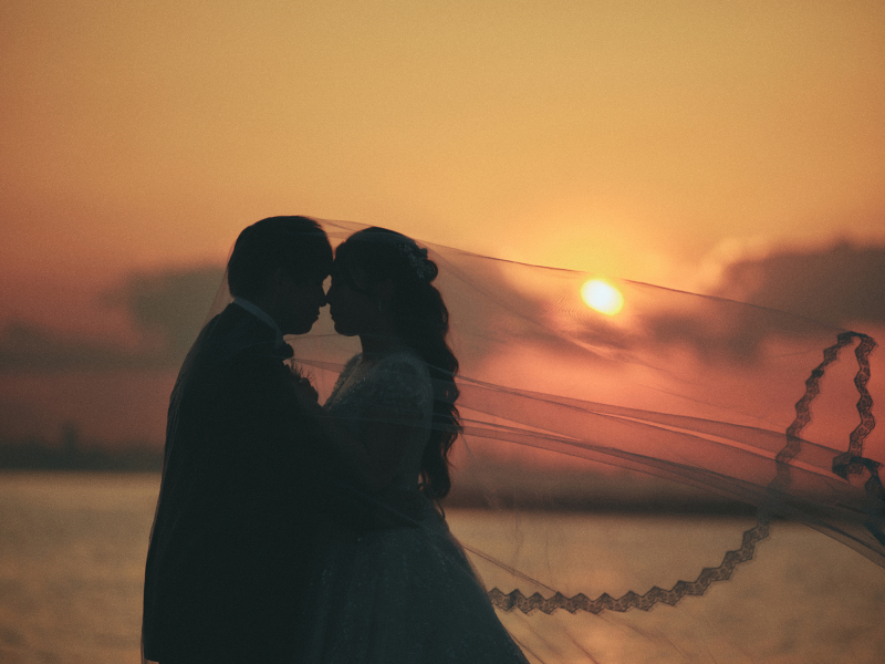 シルエットショット