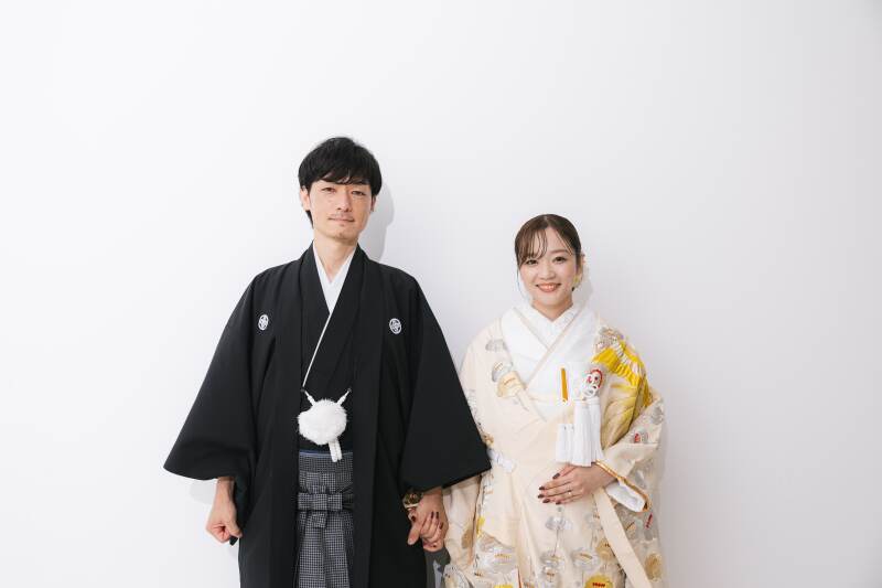 和装でスタジオ撮影！