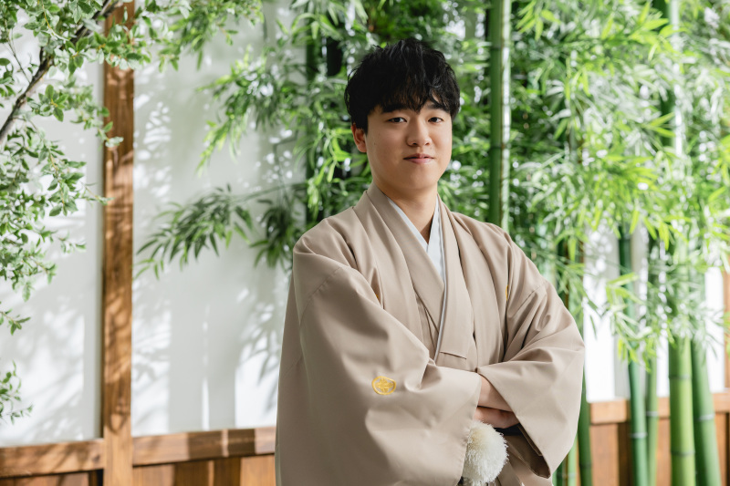 ご新郎様のソロショット