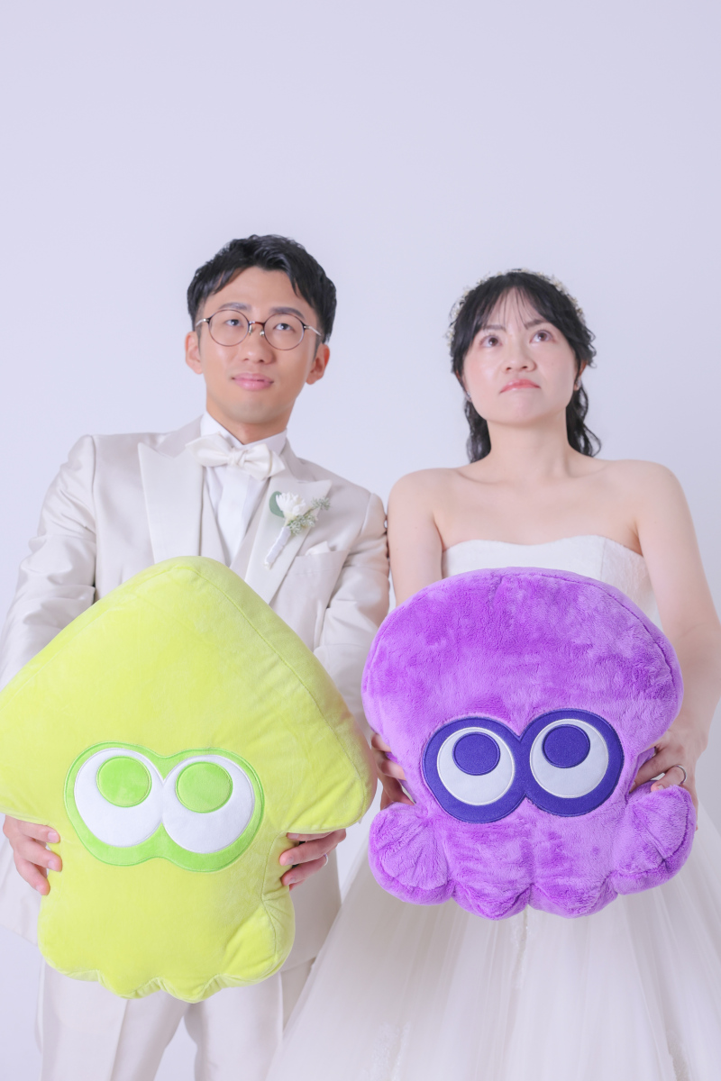 同じ表情で。