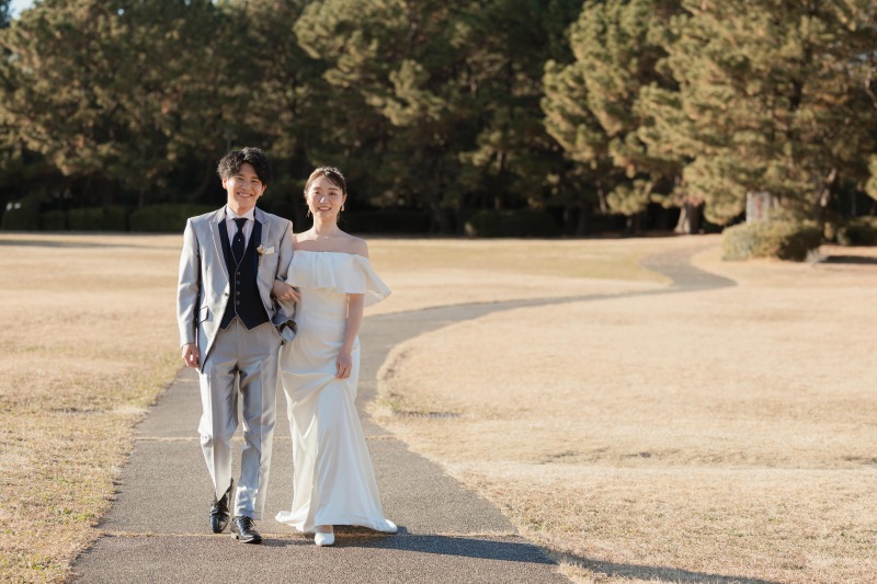 洋装へチェンジ