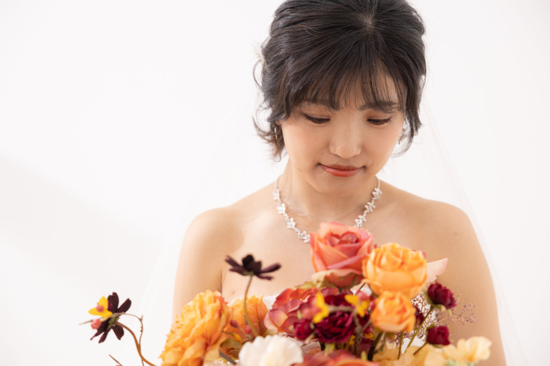 新婦さんソロショット