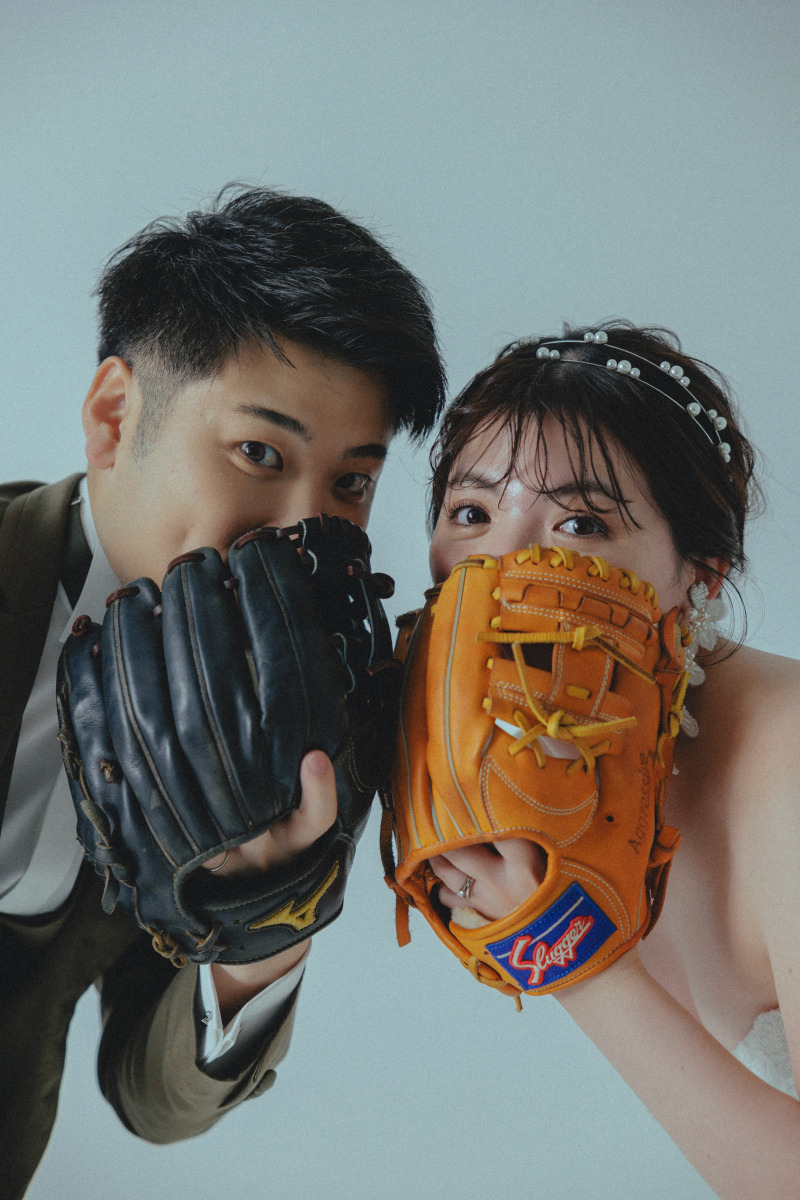 新郎さんは野球！